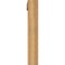 Ekena Millwork Funston Block Rough Sawn Bracket w/ Offset Brace, Western Red Cedar, 6"W x 34"D x 38"H BKT0604X34X38FST05RWR - alternate 4